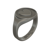 Load image into Gallery viewer, Heart Signet 1.1