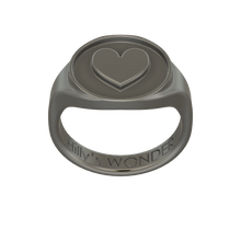 Load image into Gallery viewer, Heart Signet 1.1