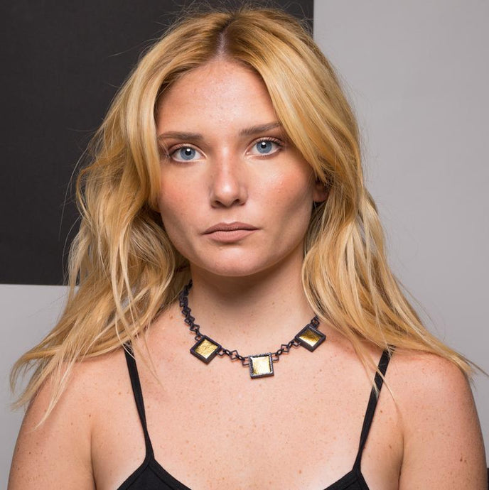 gold necklaces no.219 miznk 3d printing jewelry 