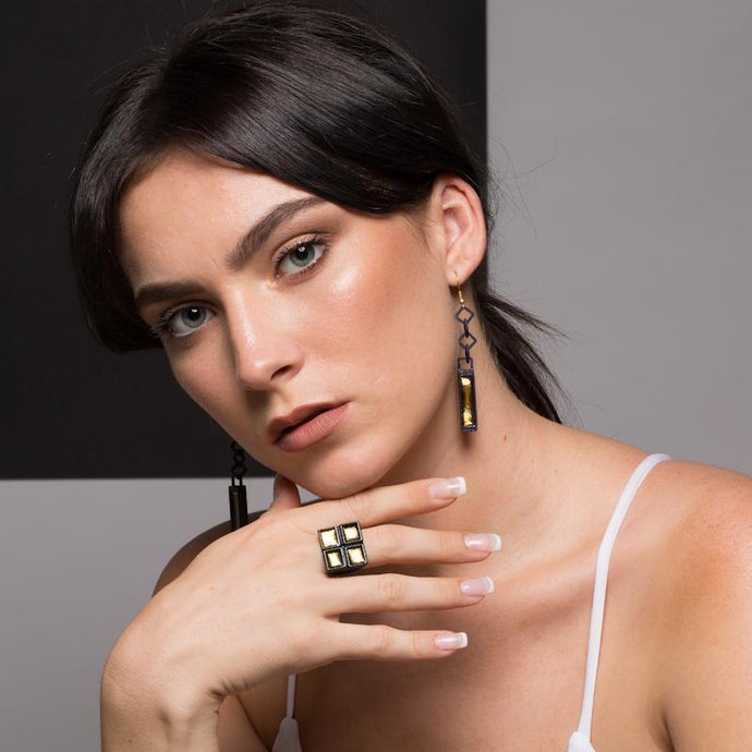 gold ring no.133 miznk 3d printing jewelry 